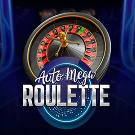 Auto Mega Roulette slot visual from Pragmatic Play available on skyhillsonline.com