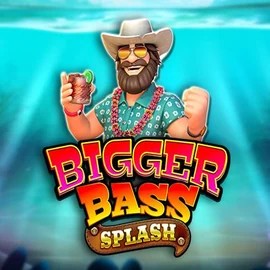 Slots logo of Bigger Bass Splash from Pragmatic Play at SkyHills Casino