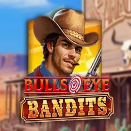 Slots logo of Bulls Eye Bandits from Origins at SkyHills Casino