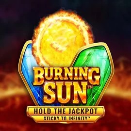 Burning Sun logo by Wazdan SkyHills Casino
