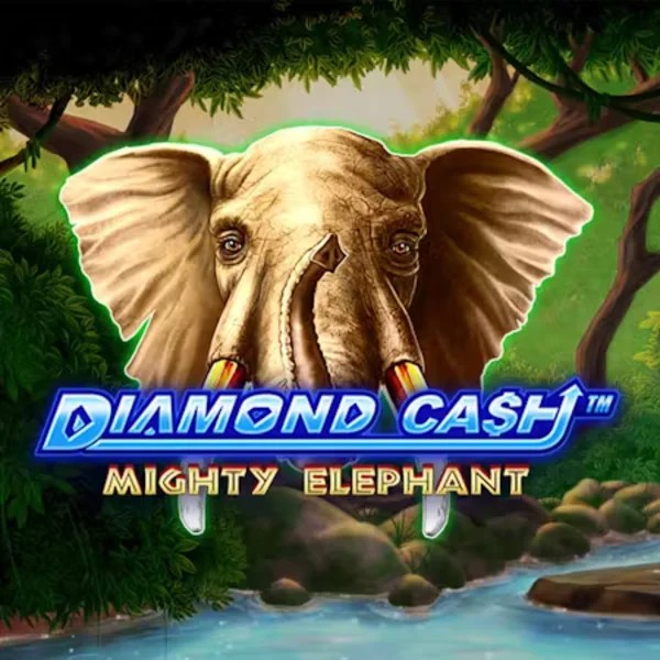 Diamond Cash Mighty Elephant online game logo by Greentube on skyhillsonline.com