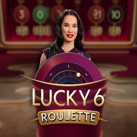 Lucky 6 Roulette casino game by Pragmatic Play – featured logo at SkyHills Casino
