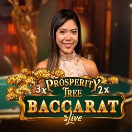 Prosperity Tree Baccarat slot icon by Evolution, available at SkyHills Casino