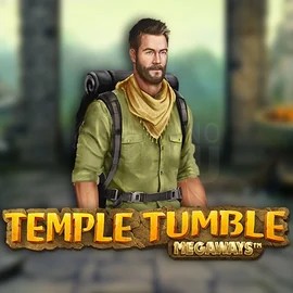 Temple Tumble Megaways logo – Slots by Relax Gaming at SkyHills Casino
